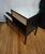 1950s French Raymond Loewy for Mengel Ebonized Telephone Stand For Sale - Image 10 of 13
