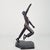 Black Painted Metal Figure, 1960s For Sale - Image 8 of 11