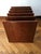 Mid-Century Modern Magazine Rack in Walnut, Italy For Sale - Image 9 of 15