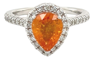 Natural Sapphire Diamond Ring 14k Gold 2.48 TCW Certified