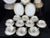 White Wedgwood Whitehall White (W4001) Fine Bone China Dinnerware — Complete 8-Place Estate Setting With Tea Service (59-Piece Master Lot #1) For Sale - Image 8 of 16