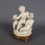 Vintage Porcelain Statue of Three Putti Bacchus on a Brass Base from Capodimonte, 1960s For Sale - Image 3 of 12
