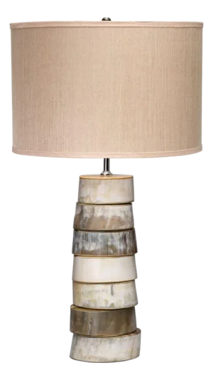 Jamie Young Stacked Horn Table Lamp