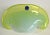 Glass Cenedese Blown Murano Art Glass Neon Green and Clear Encased Bowl Vessel For Sale - Image 7 of 12