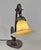 Metal French Art Deco Table Lamp by Daum 1920s France For Sale - Image 7 of 12