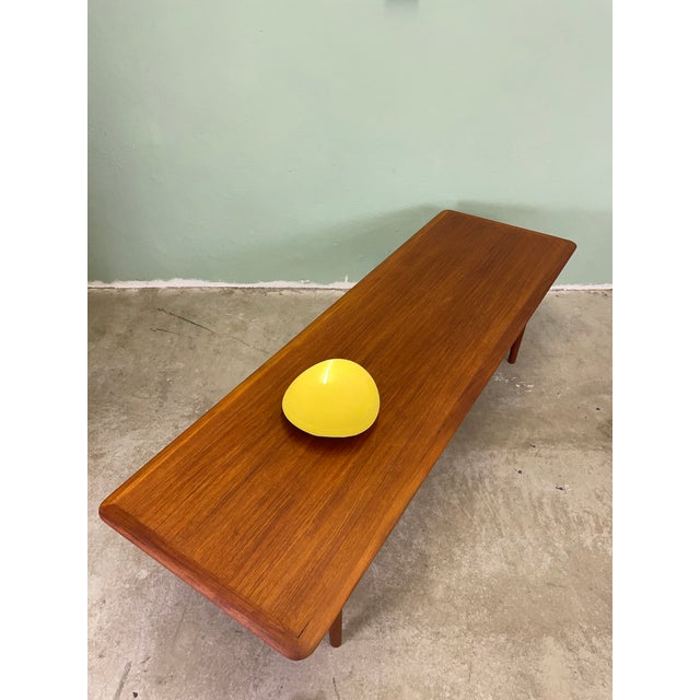 Wood Mid-Century Modern Teak Coffee Table by Kurt Østervig for Jason Møbler, 1960s For Sale - Image 7 of 14