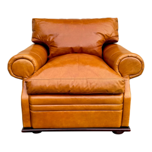 Ralph Lauren Leather Wentworth Chair