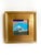 "Mountain and Valley" Pair of Framed Mini Paintings by Jessalin Beutler For Sale - Image 4 of 7