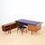 Mid Century Teak Executive Desk With Floating Return, England, 1960s For Sale - Image 17 of 18