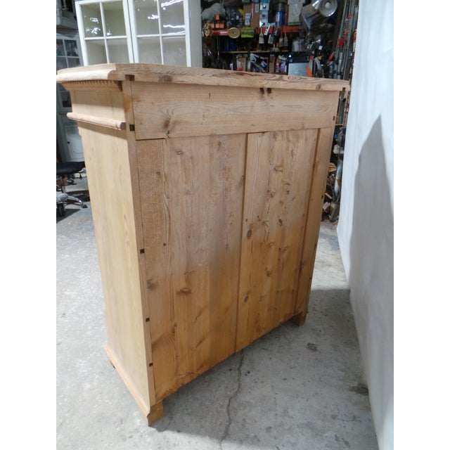 Swedish Gustavian Style Natural Finish Drop Front Desk For Sale - Image 14 of 14