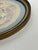 Beige Silk Embroidered Artwork in Gilt Frame, France, 19th Century For Sale - Image 8 of 15