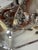 Vintage 1970s Signed Sevres Crystal France MCM Style Double Head Candleholder Set of Two(2) For Sale - Image 13 of 13
