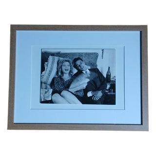 Sergio Strizzi, Alain Delon & Monica Vitti L'éclipse, 1962, Photographic Paper For Sale