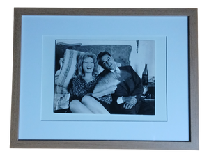 Sergio Strizzi, Alain Delon & Monica Vitti L'éclipse, 1962, Photographic Paper