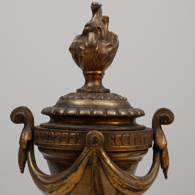 19th Century French Cast Iron Fire Dogs - A Pair For Sale - Image 12 of 18