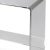 This clear acrylic console table is a stylish addition in any modern living room, hallway or entryway. Display framed...