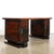 Art Deco Machine Age Partner Desk in Rosewood With Ebonized Fluted Detailing For Sale - Image 17 of 18
