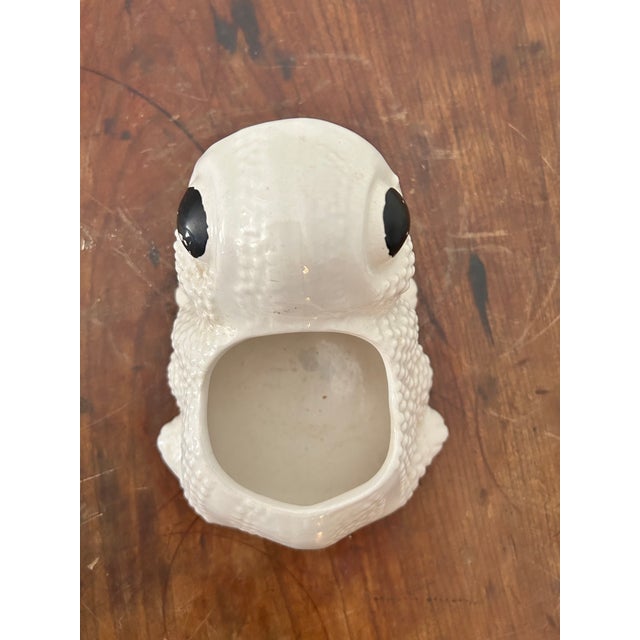 Mid-Century Modern Vintage 1960s Portuguese "Hobnail Frog" For Sale - Image 3 of 8