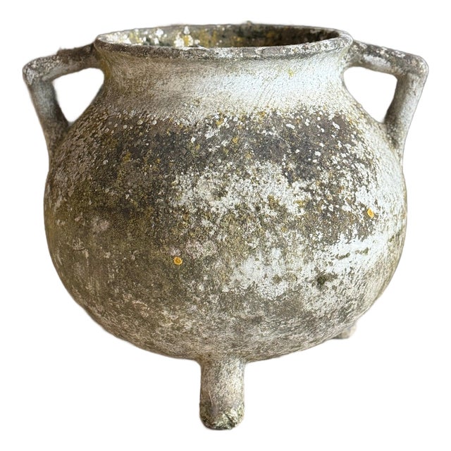 Mid 20th Century Original Willy Guhl Marmite Pot/Planter, Attributed For Sale