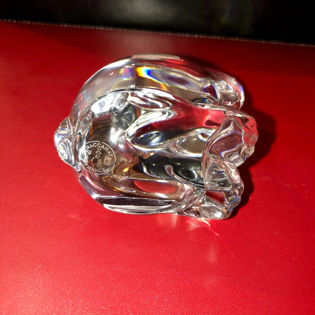 Baccarat Crystal Bunny Figurine | Chairish