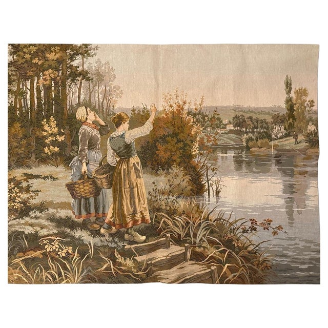 Vintage Aubusson French Jaquar, 1970s For Sale