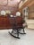 Scandinavian Rocking Chair in Wood For Sale - Image 10 of 10
