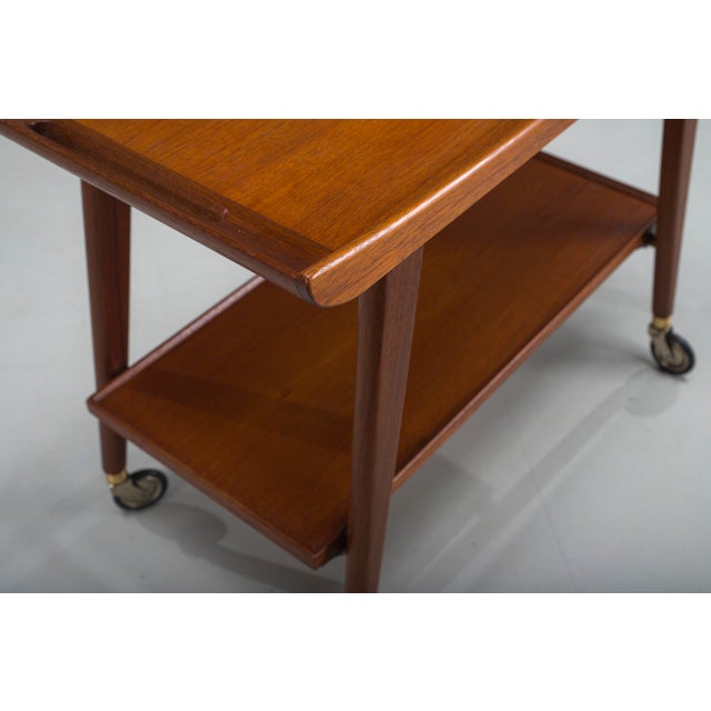Mid-Century Modern German Bar Cart from Opal Möbel, 1960s For Sale - Image 9 of 18