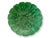 French Provincial Antique French Green Majolica Compote For Sale - Image 3 of 5