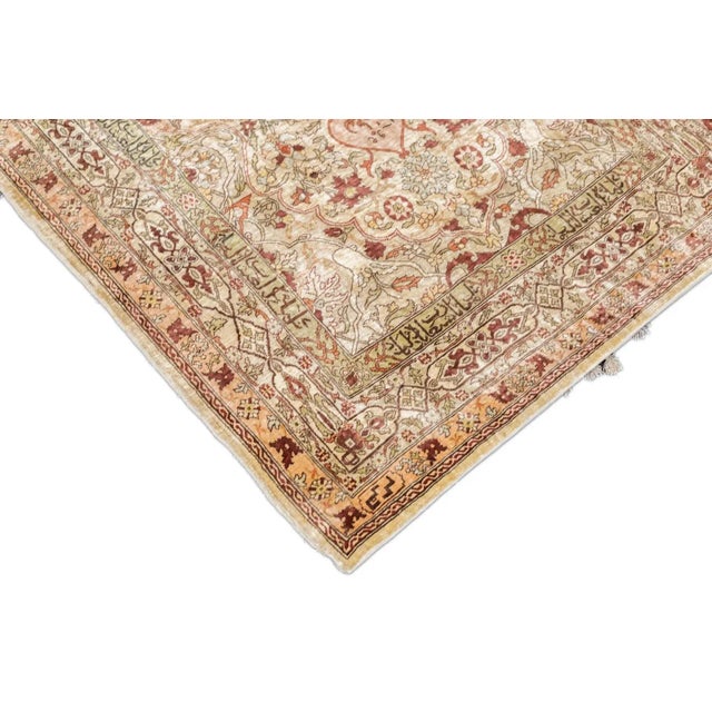 Antique Hereke Rug 2'8'' x 3'8'' For Sale In New York - Image 6 of 12