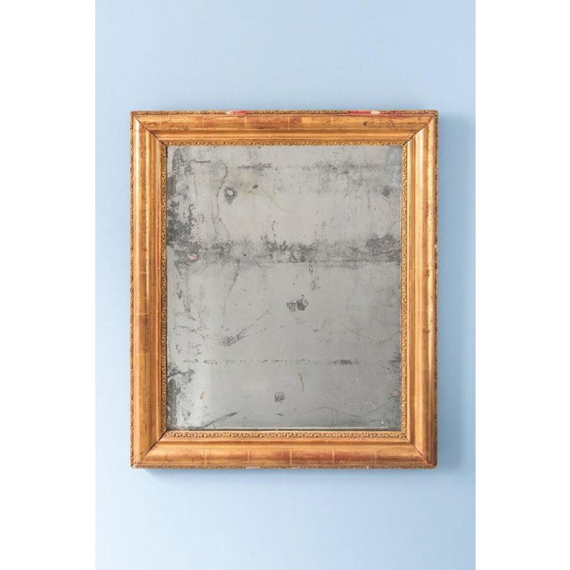 Brown French Louis Philippe Gilt Gesso Mirror, 1850s For Sale - Image 8 of 8