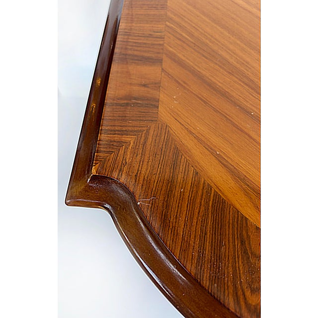 1990s Italian Inlaid Side Tables With Bronze Mounts by Marconi Arte, Pair For Sale - Image 14 of 18