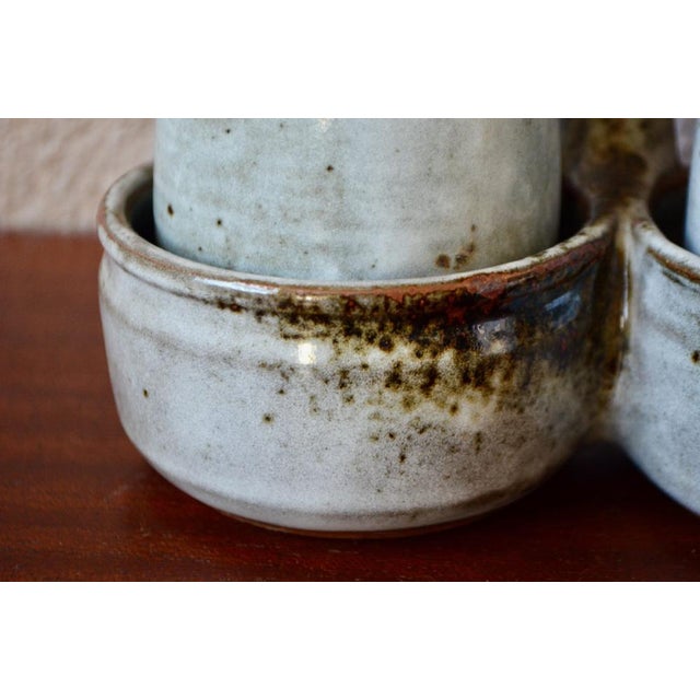 Ceramic Chantal and Thierry Robert Ceramic Set, 1960s, Set of 3 For Sale - Image 7 of 17