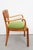 German Art Deco Armchair in Walnut and Walnut Burl Wood, 1920s For Sale - Image 3 of 11