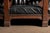 Antique b.p.o.e. Elk Lodge Tiger Oak Triple-Seat Bench For Sale - Image 11 of 15