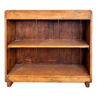 Antique Wooden Shelving Unit For Sale