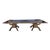 Modern Long Oak Wood Dining Table. For Sale