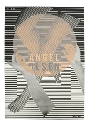 2019 Contemporary Music Poster by Sebastien Lépine - Angel Olsen