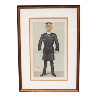 An English Vanity Fair Chromolithograph of Colonel George Malcom Fox For Sale