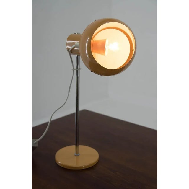 Adjustable Magnetic Table Lamp from Drukov, 1970s For Sale - Image 3 of 7