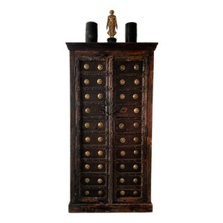 Vintage Indian Almirah Cabinet For Sale