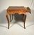 Vintage Italian Patchwork Olive Burlwood Louis XV Style End Table With 1 Drawer For Sale In Greenville, SC - Image 6 of 12