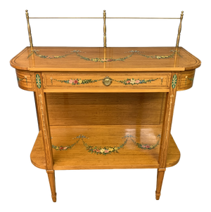 Painted Satinwood Side Table, 1910