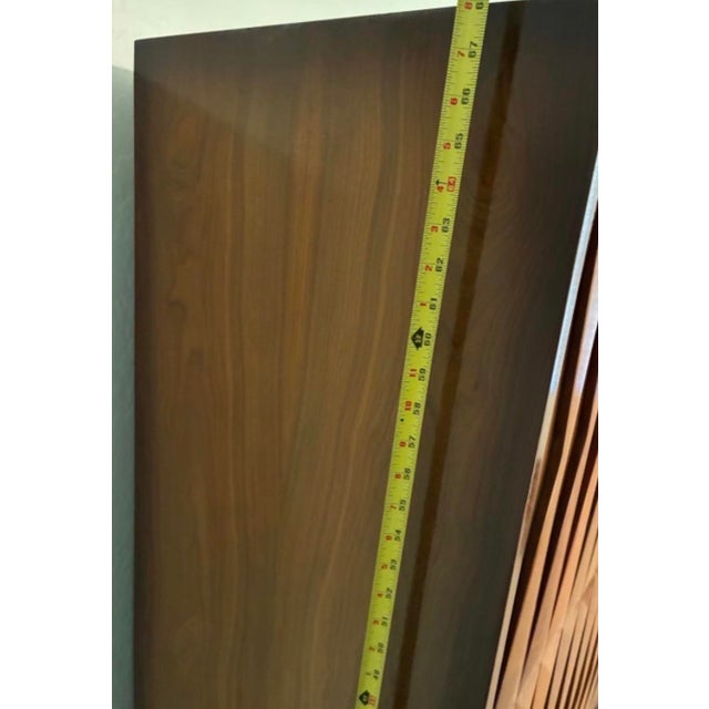 1980s American of Martinsville Style Diamond Front Armoire For Sale - Image 9 of 11