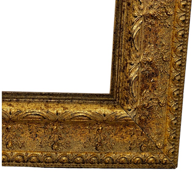 Ornate Gilt Carved Composite Frame For Sale - Image 9 of 11
