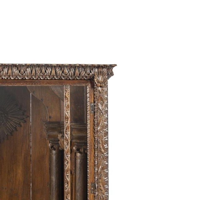 Oratory Cabinet in Chesnut, 19th Century For Sale - Image 4 of 6