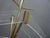 Gold Coat Rack in Brass and Acrylic from Vereinigte Werkstätten Collection, 1950s For Sale - Image 8 of 10