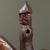 Vintage Folk Art Primitive Hand Carved Soldier With Horse Sculpture, Signed For Sale - Image 9 of 12