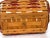 Vintage Handwoven Wooden Longaberger Basket For Sale - Image 10 of 11