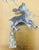 1950s Super Cute Pair Bambi Deer Couple Lamp Finials For Sale - Image 4 of 4