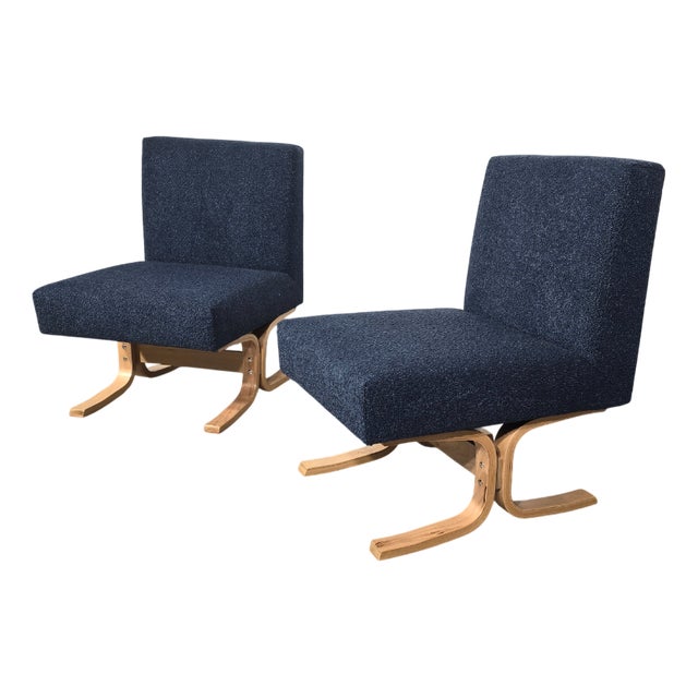 Chairs by Ludvik Volak, 1960s, Set of 2 For Sale
